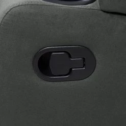 3-Seat Gray Microfiber Wall Hugger Recliner Sofa with Power Storage Consoles by ProLounger 26 3-Seat Gray Microfiber Wall Hugger Recliner Sofa with Power Storage Consoles by ProLounger -DealsProLounger Store gray prolounger sofas couches rcl16 aaa16 3sc 76 1000