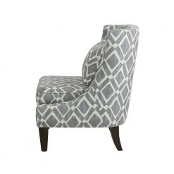 Kyerin Grey Removable Cushion Swoop Arm Accent Chair by Madison Park -DealsProLounger Store grey madison park accent chairs fpf18 0516 c3 1000