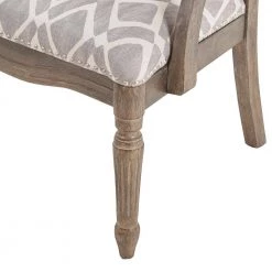 Cole Grey/White Exposed Wood Arm Accent Chair by Madison Park 16 Cole Grey/White Exposed Wood Arm Accent Chair by Madison Park -DealsProLounger Store grey white madison park accent chairs fpf18 0442 1f 1000