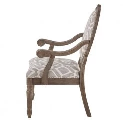 Cole Grey/White Exposed Wood Arm Accent Chair by Madison Park 14 Cole Grey/White Exposed Wood Arm Accent Chair by Madison Park -DealsProLounger Store grey white madison park accent chairs fpf18 0442 c3 1000