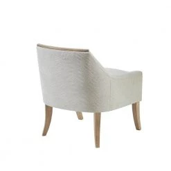 Milana Ivory Modern Accent Chair by Madison Park -DealsProLounger Store ivory madison park accent chairs mp100 0957 4f 1000