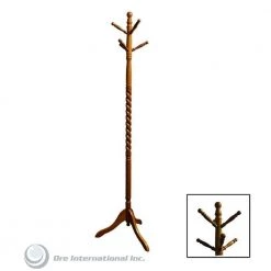 71.5 in. Twist Natural Wood 6-Hook Coat Rack by ORE International 12 71.5 in. Twist Natural Wood 6-Hook Coat Rack by ORE International -DealsProLounger Store light brown wood ore international coat racks n10061 nab 1d 1000