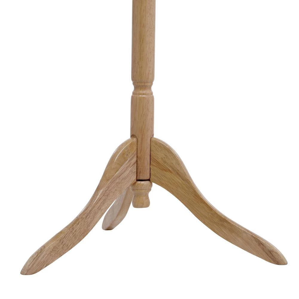 71.5 in. Twist Natural Wood 6-Hook Coat Rack by ORE International 5 71.5 in. Twist Natural Wood 6-Hook Coat Rack by ORE International - Image 3