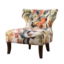 Bree Multi Tufted Accent Armless Chair by Madison Park