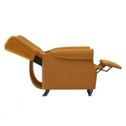 Mustard Yellow Linen Pushback Channel-Tufted 3-Position Recliner Chair by ProLounger -DealsProLounger Store mustard yellow linen prolounger recliners a183987 77 1000