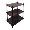12 in. 3-Tiers Dark Cherry Wood Shelves by ORE International