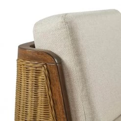 Bailey Natural Removable Cushion Armless Accent Side Chair by Madison Park -DealsProLounger Store natural madison park accent chairs mp100 1037 1f 1000