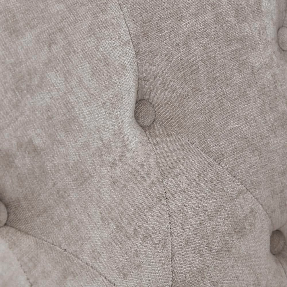 Gayla Natural Button Tufed Back Swivel Chair by Madison Park 9 Gayla Natural Button Tufed Back Swivel Chair by Madison Park - Image 7