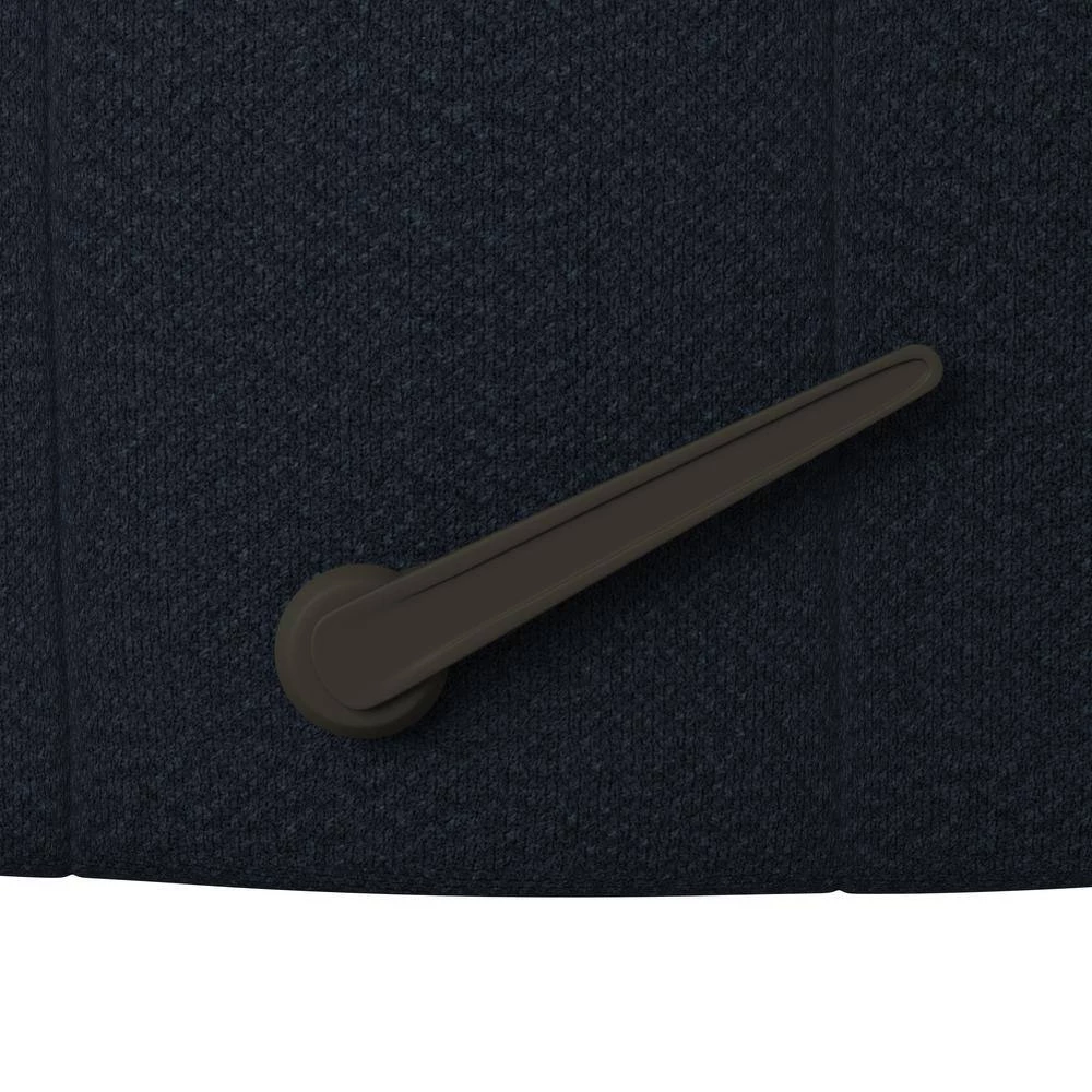 Navy Blue Velour-Like Fabric Rocker Recliner Chair with Tufted Back by ProLounger 14 Navy Blue Velour-Like Fabric Rocker Recliner Chair with Tufted Back by ProLounger - Image 12