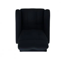Navy Blue Velour-Like Fabric Rocker Recliner Chair with Tufted Back by ProLounger 18 Navy Blue Velour-Like Fabric Rocker Recliner Chair with Tufted Back by ProLounger -DealsProLounger Store navy blue velour like prolounger recliners a187060 a0 1000