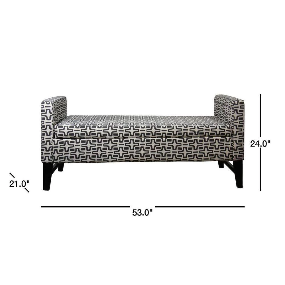Neutral Brown Bench by ORE International 5 Neutral Brown Bench by ORE International - Image 3