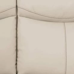 86.5 in. Off-White Polyester 3-Seater Lawson Reclining Sofa with Flared Arms by ProLounger -DealsProLounger Store off white almond prolounger sofas couches rcl59 kzs28 3s 76 1000