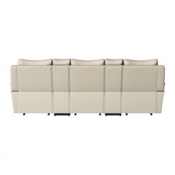 Off-White Almond Tuff Stuff Fabric 3-Seat Recliner Sofa with 2-Storage Consoles and USB Ports by ProLounger 12 Off-White Almond Tuff Stuff Fabric 3-Seat Recliner Sofa with 2-Storage Consoles and USB Ports by ProLounger -DealsProLounger Store off white almond prolounger sofas couches rcl59 kzs28 3sc 66 1000