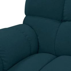 80.5 in. Peacock Blue Plush Low-Pile Velour Solid Fabric 3-Seat Tufted Wall Hugger Sofa with Reclining by ProLounger -DealsProLounger Store peacock blue plush low pile velour prolounger sofas couches a180030 76 1000