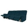 101 in. Peacock Blue Plush Low-Pile Velour Solid Fabric 4-Seat Tufted Wall Hugger Sofa with Reclining by ProLounger 1 101 in. Peacock Blue Plush Low-Pile Velour Solid Fabric 4-Seat Tufted Wall Hugger Sofa with Reclining by ProLounger -DealsProLounger Store peacock blue plush low pile velour prolounger sofas couches a180054 64 1000