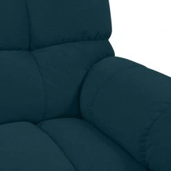 101 in. Peacock Blue Plush Low-Pile Velour Solid Fabric 4-Seat Tufted Wall Hugger Sofa with Reclining by ProLounger -DealsProLounger Store peacock blue plush low pile velour prolounger sofas couches a180054 76 1000