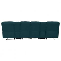 125 in. Peacock Blue Plush Low-Pile Velour Solid Fabric 4-Seat Tufted Wall Hugger Sofa with Reclining Cupholders Storage by ProLounger 21 125 in. Peacock Blue Plush Low-Pile Velour Solid Fabric 4-Seat Tufted Wall Hugger Sofa with Reclining Cupholders Storage by ProLounger -DealsProLounger Store peacock blue plush low pile velour prolounger sofas couches a180061 66 1000