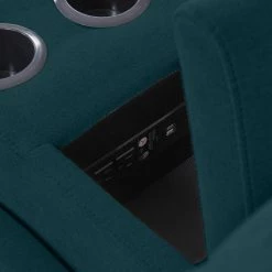 125 in. Peacock Blue Plush Low-Pile Velour Solid Fabric 4-Seat Tufted Wall Hugger Sofa with Reclining Cupholders Storage by ProLounger 27 125 in. Peacock Blue Plush Low-Pile Velour Solid Fabric 4-Seat Tufted Wall Hugger Sofa with Reclining Cupholders Storage by ProLounger -DealsProLounger Store peacock blue plush low pile velour prolounger sofas couches a180061 fa 1000