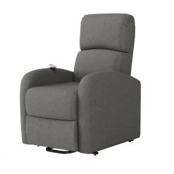 Gray Power Recline and Lift Chair with Heat and Massage by ProLounger 16 Gray Power Recline and Lift Chair with Heat and Massage by ProLounger -DealsProLounger Store pewter gray prolounger recliners a156813 40 1000