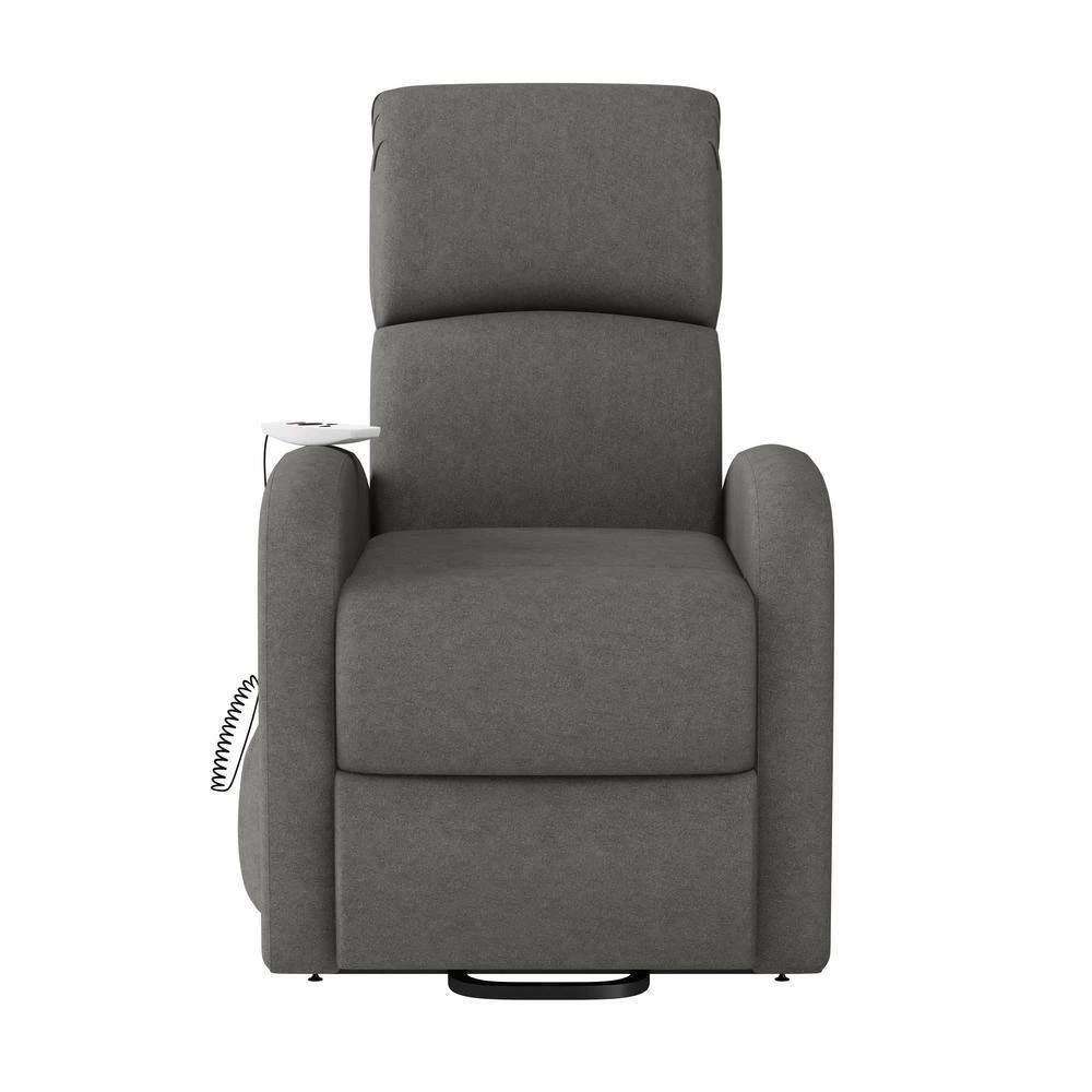 Gray Power Recline and Lift Chair with Heat and Massage by ProLounger 10 Gray Power Recline and Lift Chair with Heat and Massage by ProLounger - Image 8