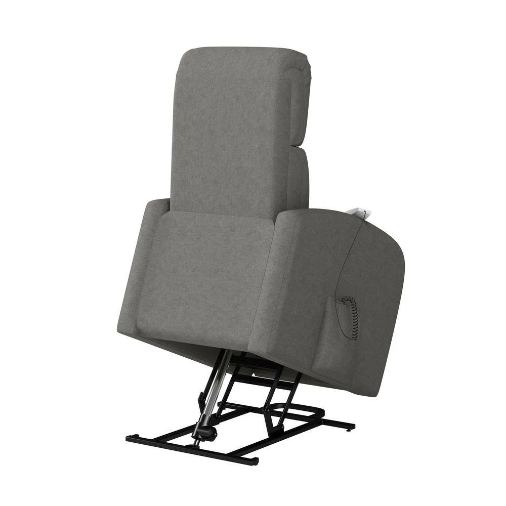 Gray Power Recline and Lift Chair with Heat and Massage by ProLounger 7 Gray Power Recline and Lift Chair with Heat and Massage by ProLounger - Image 5