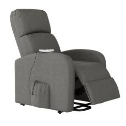 Gray Power Recline and Lift Chair with Heat and Massage by ProLounger 20 Gray Power Recline and Lift Chair with Heat and Massage by ProLounger -DealsProLounger Store pewter gray prolounger recliners a156813 c3 1000