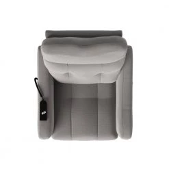 Platinum Gray Velour Fabric Power Recline and Lift Chair with Wired Remote by ProLounger 18 Platinum Gray Velour Fabric Power Recline and Lift Chair with Wired Remote by ProLounger -DealsProLounger Store platinum gray velour prolounger recliners a191074 a0 1000