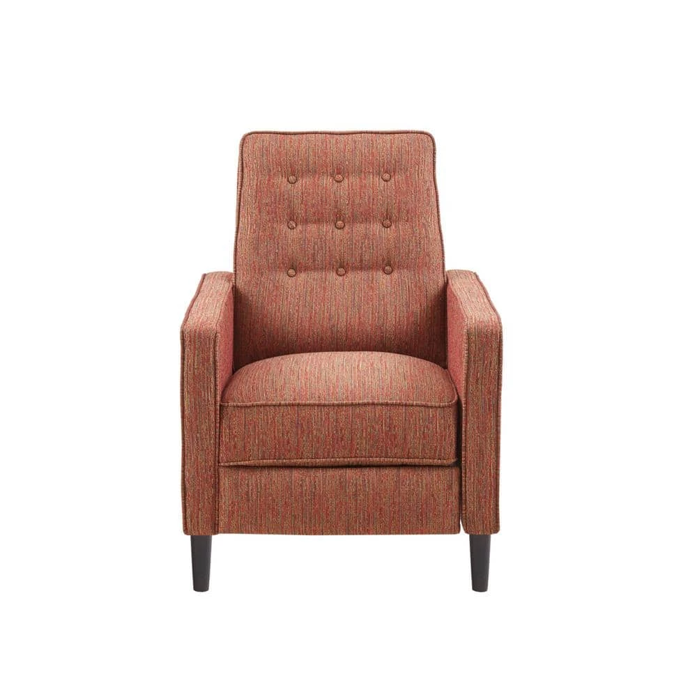 Aartwood Red Push Back Upholstered Recliner by Madison Park 3 Aartwood Red Push Back Upholstered Recliner by Madison Park