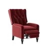 Wingback Ruby Red Velvet Pushback Recliner Chair by ProLounger 2 Wingback Ruby Red Velvet Pushback Recliner Chair by ProLounger -DealsProLounger Store ruby red prolounger recliners a152686 64 1000