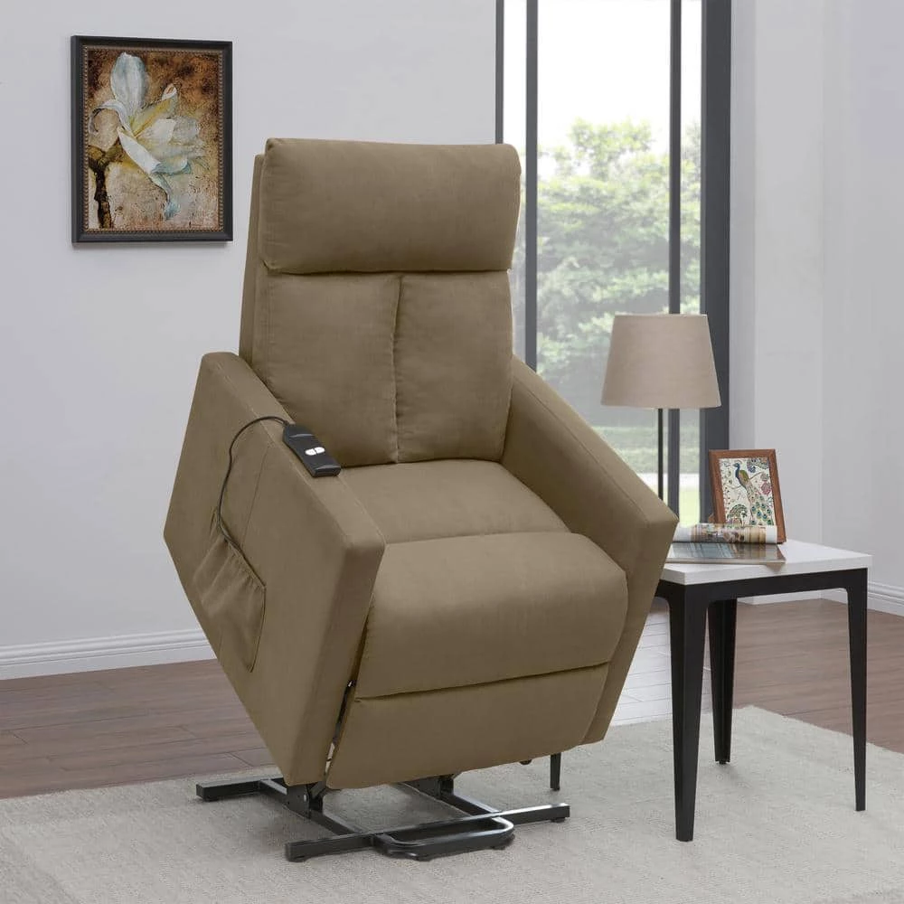 Sage Gray Microfiber Power Lift Chair Recliner by ProLounger 15 Sage Gray Microfiber Power Lift Chair Recliner by ProLounger - Image 13