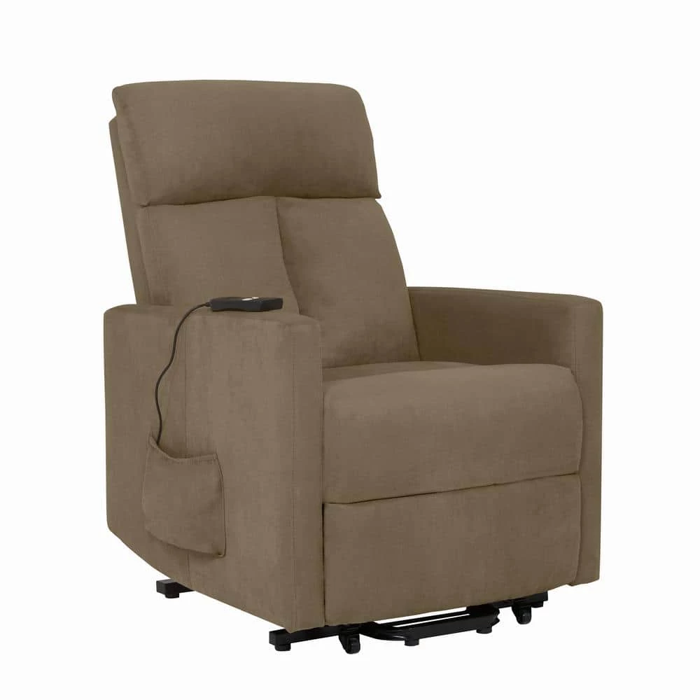 Sage Gray Microfiber Power Lift Chair Recliner by ProLounger 4 Sage Gray Microfiber Power Lift Chair Recliner by ProLounger - Image 2