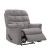 Gray Velour Extra Large Wall Hugger Recliner by ProLounger -DealsProLounger Store smoke gray prolounger recliners rcl63 cnf16 xwh 64 1000