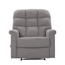 Gray Velour Extra Large Wall Hugger Recliner by ProLounger -DealsProLounger Store smoke gray prolounger recliners rcl63 cnf16 xwh c3 1000