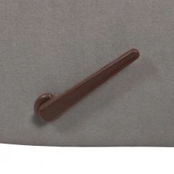 Gray Velour Extra Large Wall Hugger Recliner by ProLounger -DealsProLounger Store smoke gray prolounger recliners rcl63 cnf16 xwh fa 1000