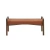 Hendrick Spice Mid-Century Accent Bench 19.25 in. H x 42.5 in. W x 16.5 in. D by Madison Park