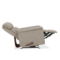 Rocker in Stone Nubuck Fabric Recliner Chair by ProLounger 22 Rocker in Stone Nubuck Fabric Recliner Chair by ProLounger -DealsProLounger Store stone ecru prolounger recliners a150026 77 1000