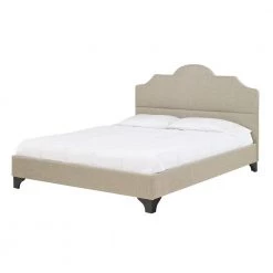 Antioch Taupe Full Upholstered Bed by Boyd Sleep -DealsProLounger Store taupe boyd sleep platform beds hcantiobeddb c3 1000