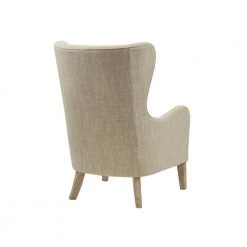 Leda Taupe Multi Swoop Wing Chair by Madison Park -DealsProLounger Store taupe multi madison park accent chairs mp100 0982 4f 1000