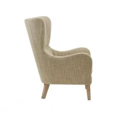 Leda Taupe Multi Swoop Wing Chair by Madison Park -DealsProLounger Store taupe multi madison park accent chairs mp100 0982 c3 1000