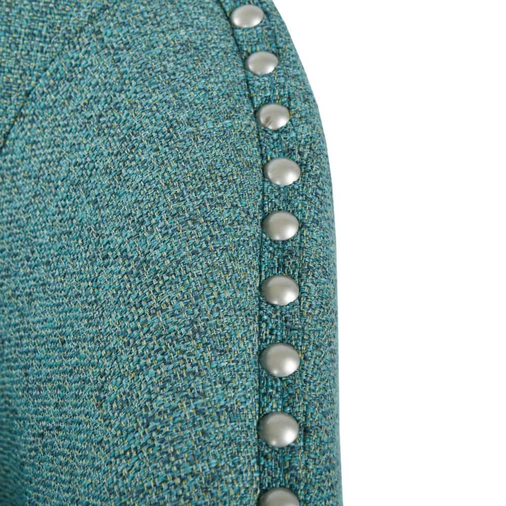 Memo Teal Multi 360° Swivel Chair by Madison Park 7 Memo Teal Multi 360° Swivel Chair by Madison Park - Image 5