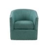 Memo Teal Multi 360° Swivel Chair by Madison Park