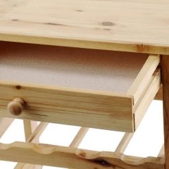 32 in. Wooden Wine Rack With Wheels by ORE International -DealsProLounger Store unfinished ore international bar carts f 2002b 66 1000