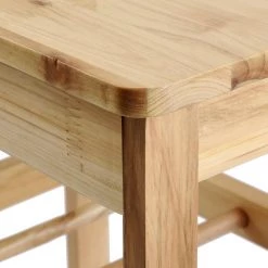 32 in. Wooden Wine Rack With Wheels by ORE International -DealsProLounger Store unfinished ore international bar carts f 2002b c3 1000