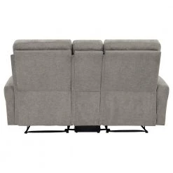 70.4 in. Warm Gray Chenille Polyester 2-Seater Reclining Loveseat with Power Storage Console by ProLounger -DealsProLounger Store warm gray chenille prolounger loveseats rcl53 brm16 2sc 44 1000