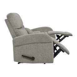 70.4 in. Warm Gray Chenille Polyester 2-Seater Reclining Loveseat with Power Storage Console by ProLounger -DealsProLounger Store warm gray chenille prolounger loveseats rcl53 brm16 2sc 4f 1000