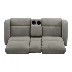 70.4 in. Warm Gray Chenille Polyester 2-Seater Reclining Loveseat with Power Storage Console by ProLounger -DealsProLounger Store warm gray chenille prolounger loveseats rcl53 brm16 2sc 76 1000