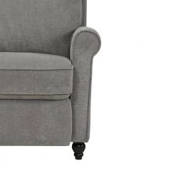 Warm Gray Chenille Fabric Push Back Recliner Chair by ProLounger -DealsProLounger Store warm gray chenille prolounger recliners a187107 44 1000