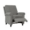 Warm Gray Chenille Fabric Push Back Recliner Chair by ProLounger -DealsProLounger Store warm gray chenille prolounger recliners a187107 64 1000