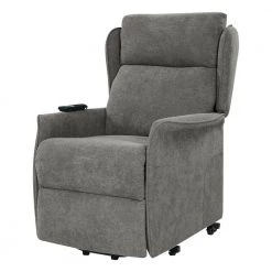 Classic Warm Gray Chenille Power Recline and Lift Wingback Chair by ProLounger 17 Classic Warm Gray Chenille Power Recline and Lift Wingback Chair by ProLounger -DealsProLounger Store warm gray prolounger recliners a138147 40 1000