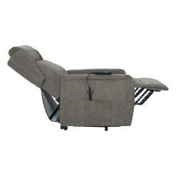 Classic Warm Gray Chenille Power Recline and Lift Wingback Chair by ProLounger 20 Classic Warm Gray Chenille Power Recline and Lift Wingback Chair by ProLounger -DealsProLounger Store warm gray prolounger recliners a138147 77 1000